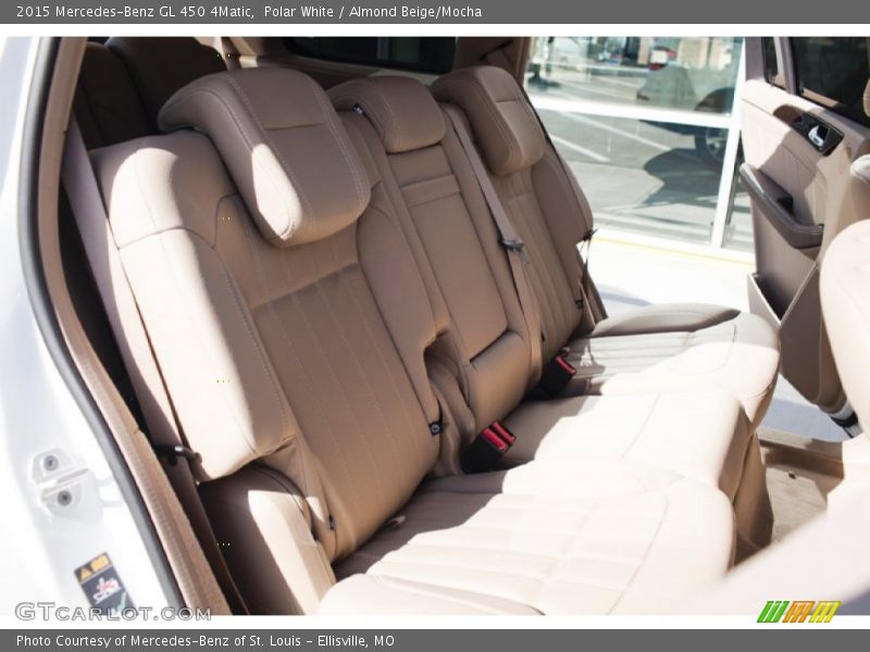 Polar White / Almond Beige/Mocha 2015 Mercedes-Benz GL 450 4Matic