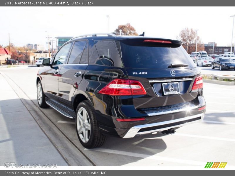 Black / Black 2015 Mercedes-Benz ML 400 4Matic