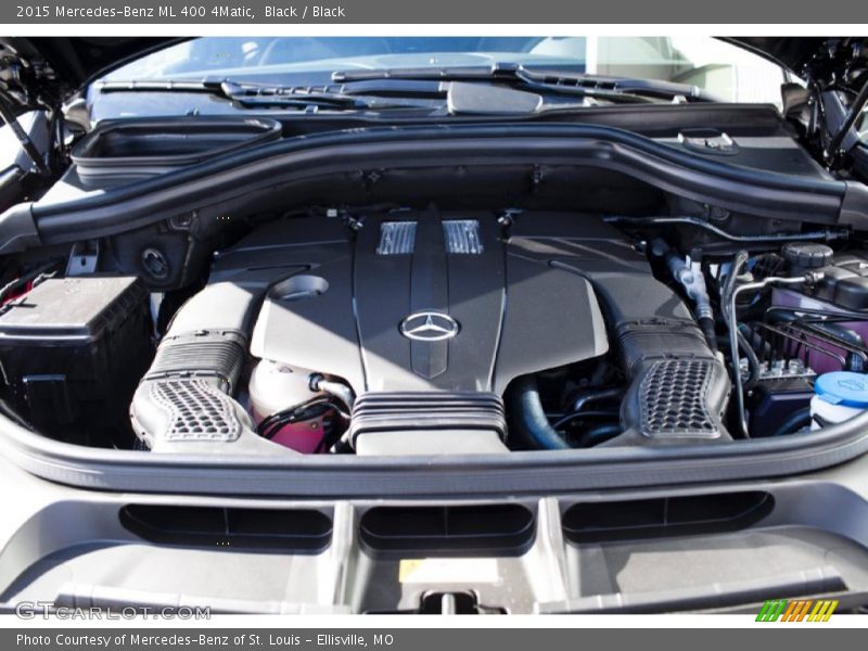 Black / Black 2015 Mercedes-Benz ML 400 4Matic