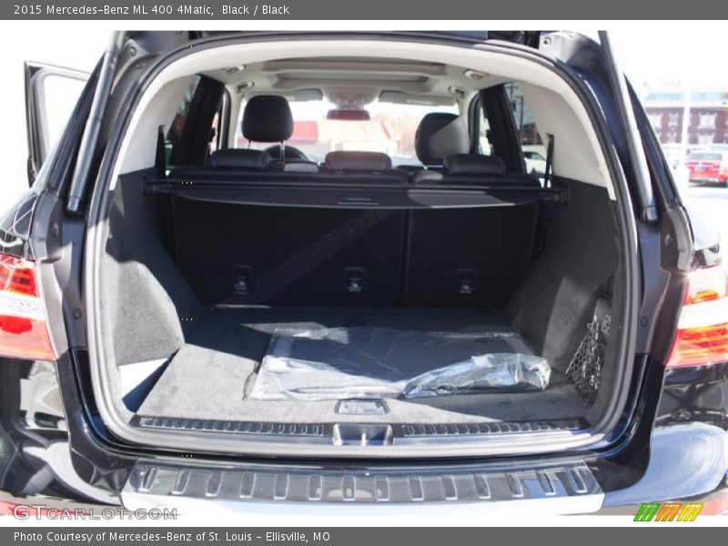Black / Black 2015 Mercedes-Benz ML 400 4Matic