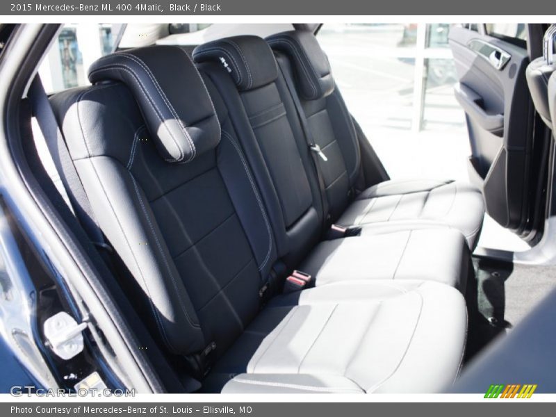 Black / Black 2015 Mercedes-Benz ML 400 4Matic