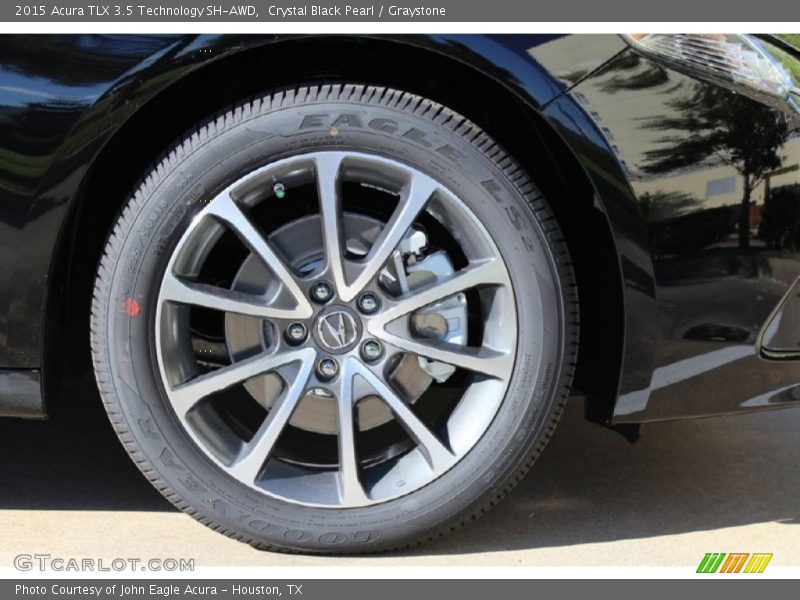 Crystal Black Pearl / Graystone 2015 Acura TLX 3.5 Technology SH-AWD