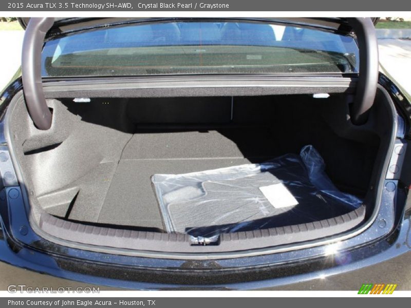 Crystal Black Pearl / Graystone 2015 Acura TLX 3.5 Technology SH-AWD
