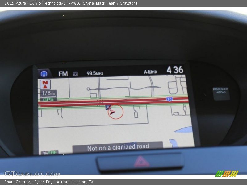 Crystal Black Pearl / Graystone 2015 Acura TLX 3.5 Technology SH-AWD