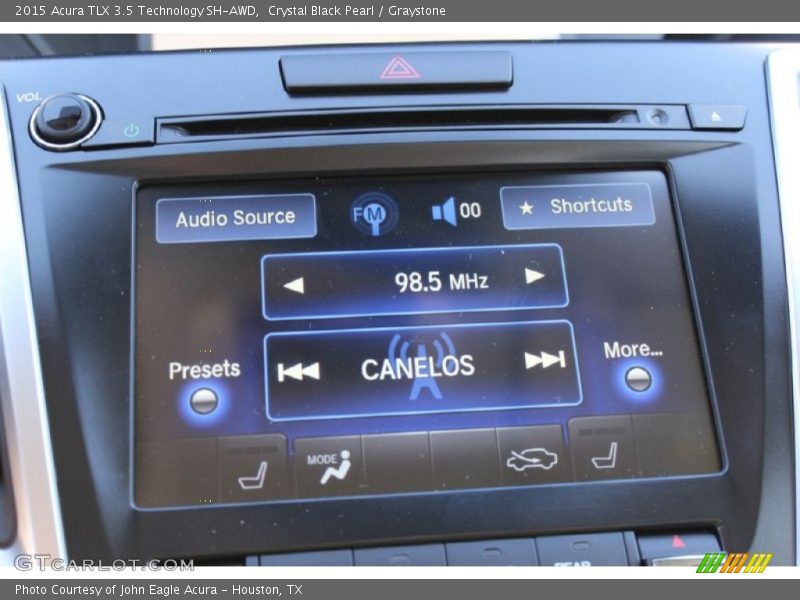 Crystal Black Pearl / Graystone 2015 Acura TLX 3.5 Technology SH-AWD