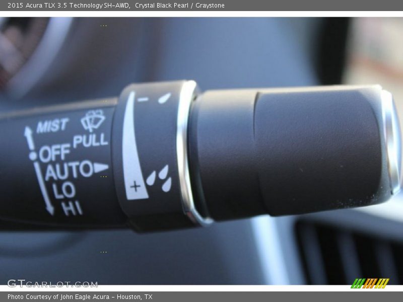 Crystal Black Pearl / Graystone 2015 Acura TLX 3.5 Technology SH-AWD