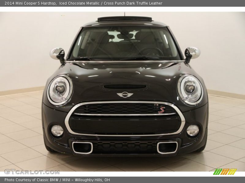Iced Chocolate Metallic / Cross Punch Dark Truffle Leather 2014 Mini Cooper S Hardtop