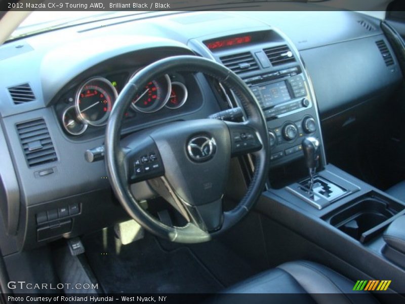 Brilliant Black / Black 2012 Mazda CX-9 Touring AWD