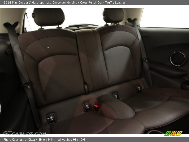 Rear Seat of 2014 Cooper S Hardtop