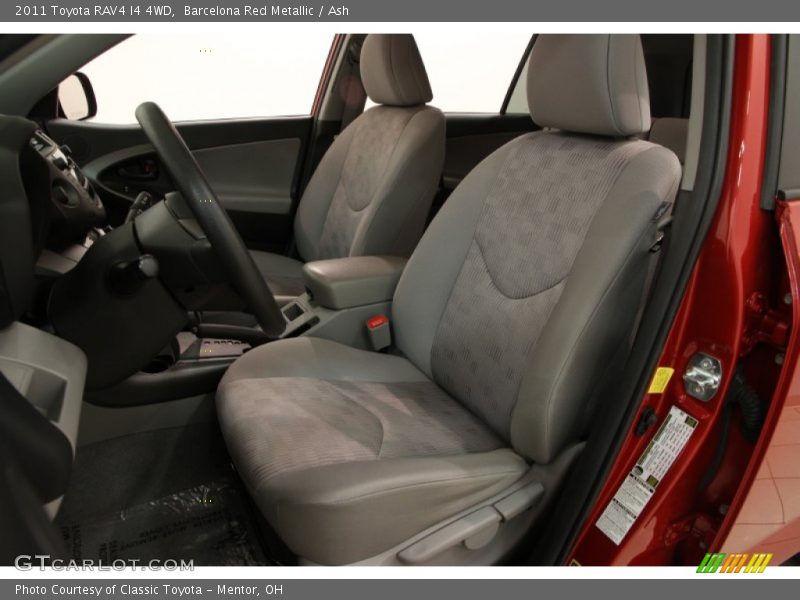  2011 RAV4 I4 4WD Ash Interior