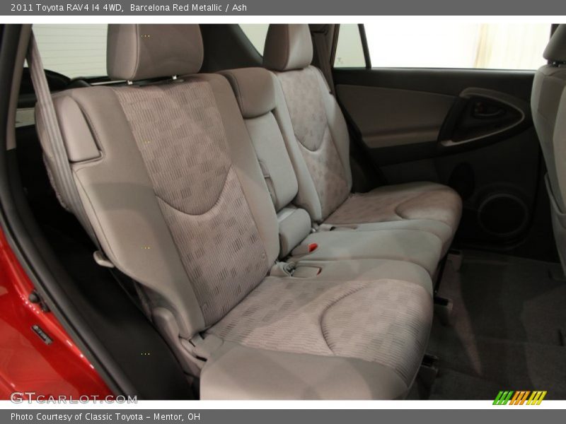 Rear Seat of 2011 RAV4 I4 4WD