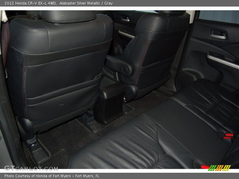 Alabaster Silver Metallic / Gray 2012 Honda CR-V EX-L 4WD