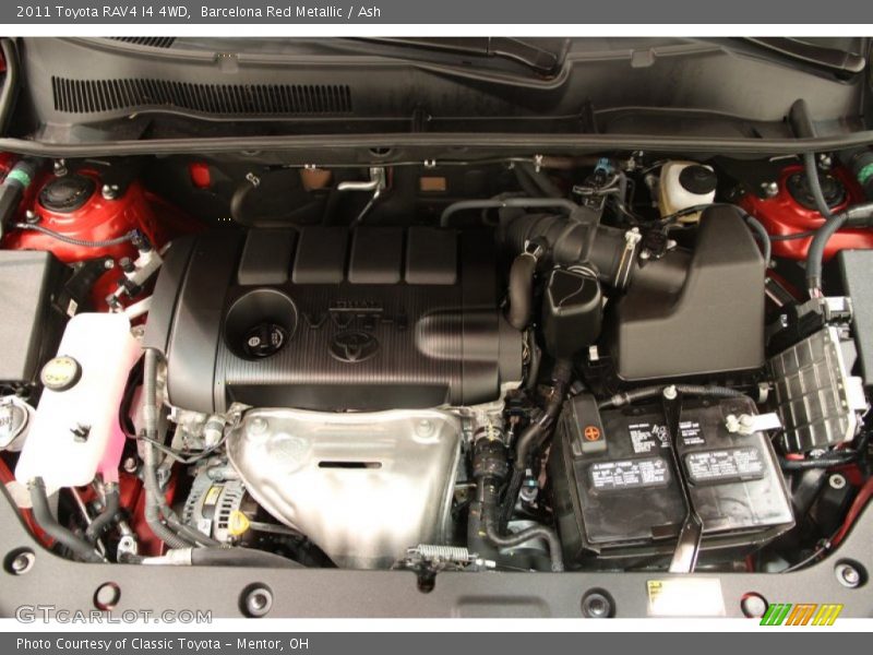  2011 RAV4 I4 4WD Engine - 2.5 Liter DOHC 16-Valve Dual VVT-i 4 Cylinder