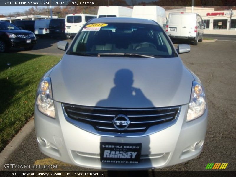 Brilliant Silver / Charcoal 2011 Nissan Altima 2.5 SL