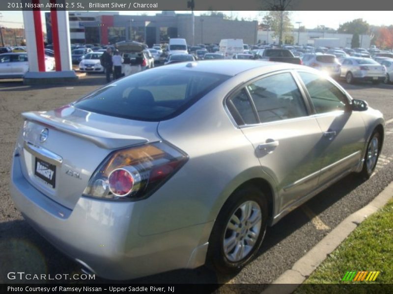 Brilliant Silver / Charcoal 2011 Nissan Altima 2.5 SL