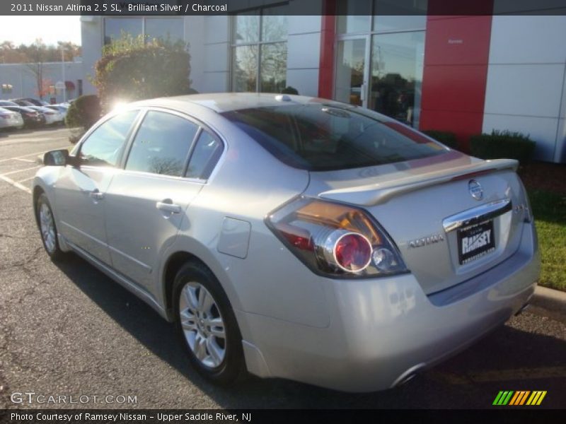 Brilliant Silver / Charcoal 2011 Nissan Altima 2.5 SL