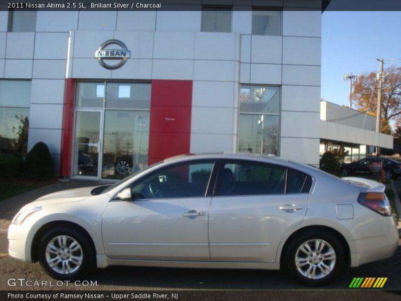 Brilliant Silver / Charcoal 2011 Nissan Altima 2.5 SL