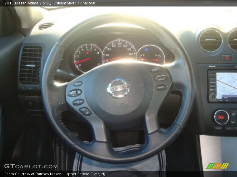 Brilliant Silver / Charcoal 2011 Nissan Altima 2.5 SL