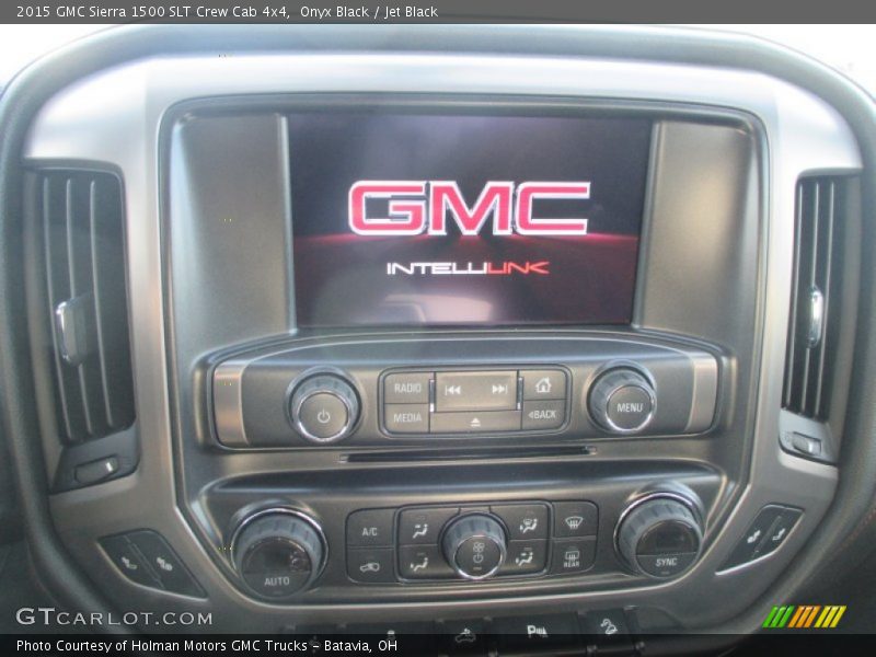 Onyx Black / Jet Black 2015 GMC Sierra 1500 SLT Crew Cab 4x4
