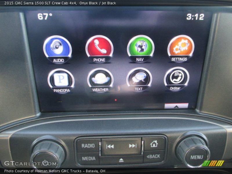 Onyx Black / Jet Black 2015 GMC Sierra 1500 SLT Crew Cab 4x4