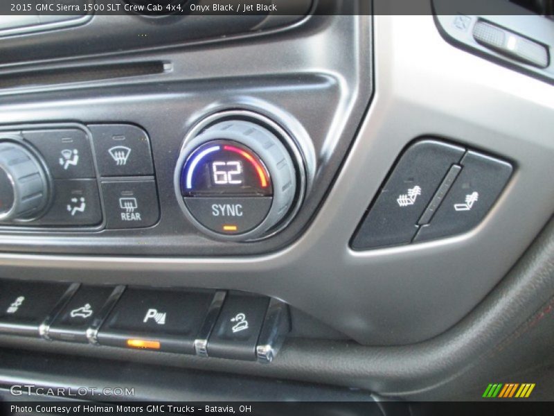 Onyx Black / Jet Black 2015 GMC Sierra 1500 SLT Crew Cab 4x4