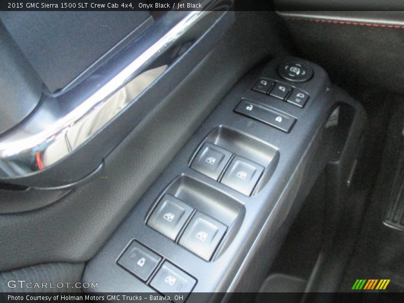 Onyx Black / Jet Black 2015 GMC Sierra 1500 SLT Crew Cab 4x4