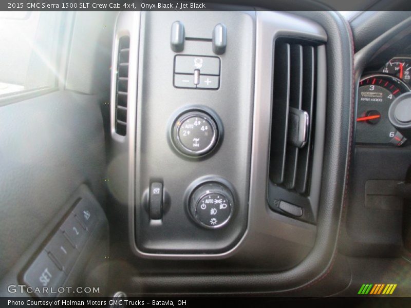 Onyx Black / Jet Black 2015 GMC Sierra 1500 SLT Crew Cab 4x4
