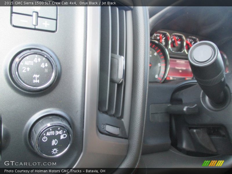 Onyx Black / Jet Black 2015 GMC Sierra 1500 SLT Crew Cab 4x4