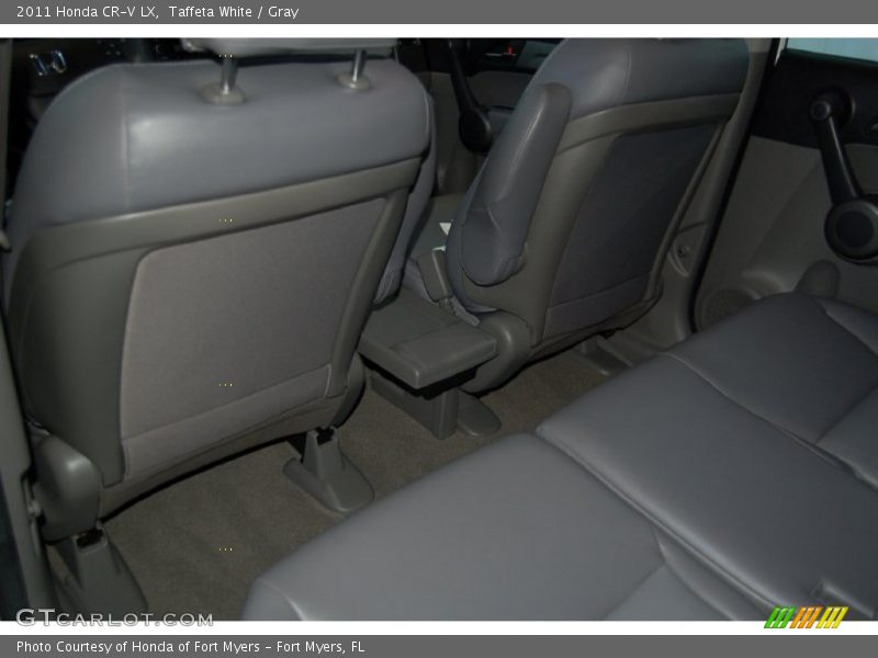 Taffeta White / Gray 2011 Honda CR-V LX