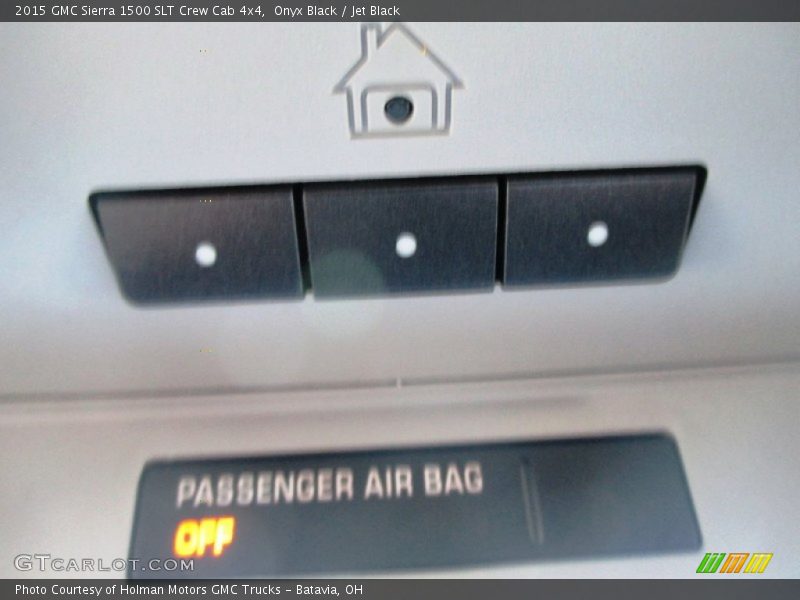 Onyx Black / Jet Black 2015 GMC Sierra 1500 SLT Crew Cab 4x4