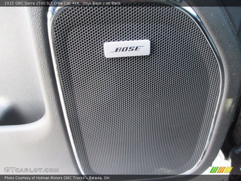 Onyx Black / Jet Black 2015 GMC Sierra 1500 SLT Crew Cab 4x4