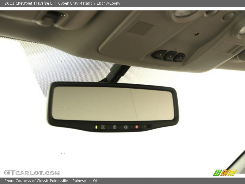 Cyber Gray Metallic / Ebony/Ebony 2011 Chevrolet Traverse LT