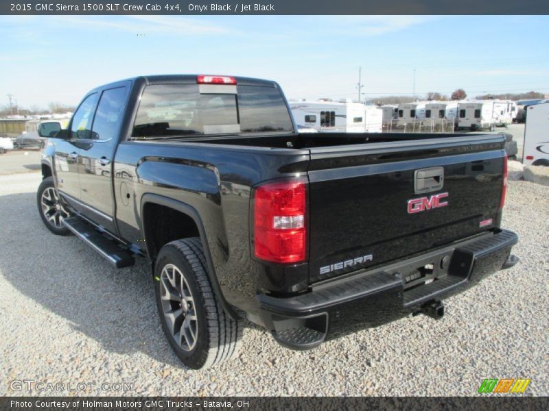Onyx Black / Jet Black 2015 GMC Sierra 1500 SLT Crew Cab 4x4