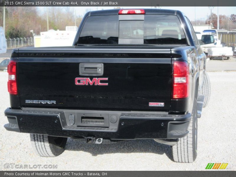 Onyx Black / Jet Black 2015 GMC Sierra 1500 SLT Crew Cab 4x4