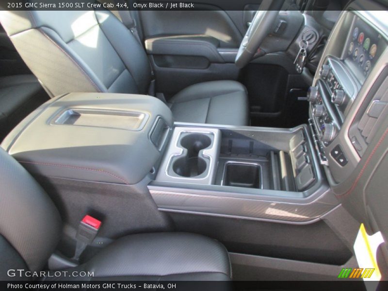 Onyx Black / Jet Black 2015 GMC Sierra 1500 SLT Crew Cab 4x4