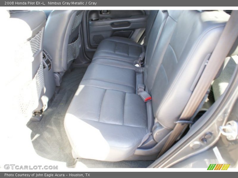 Nimbus Gray Metallic / Gray 2008 Honda Pilot EX-L