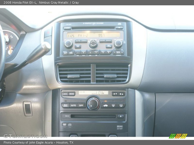 Nimbus Gray Metallic / Gray 2008 Honda Pilot EX-L