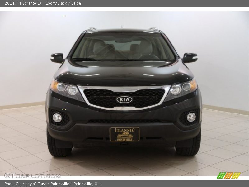 Ebony Black / Beige 2011 Kia Sorento LX
