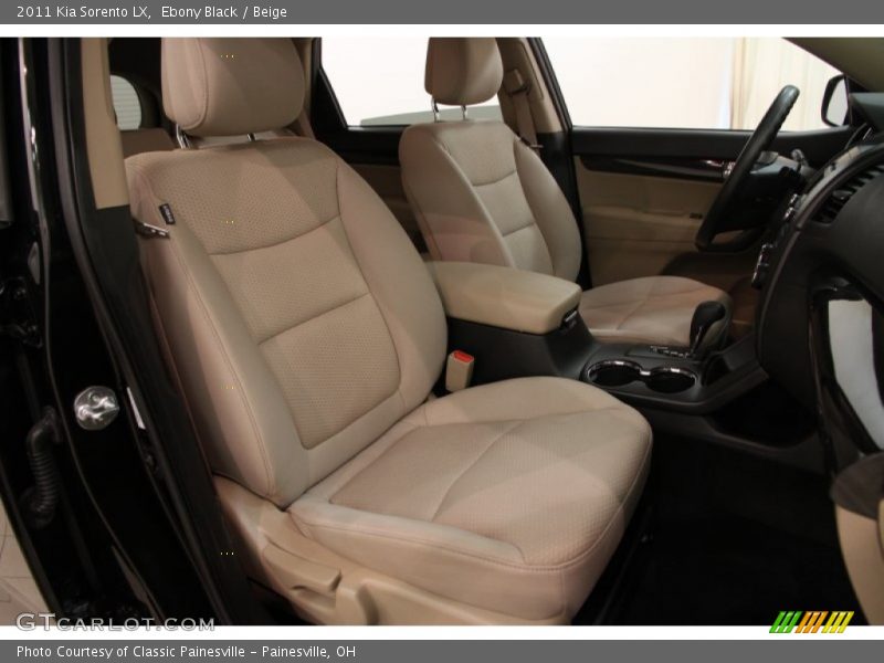 Ebony Black / Beige 2011 Kia Sorento LX