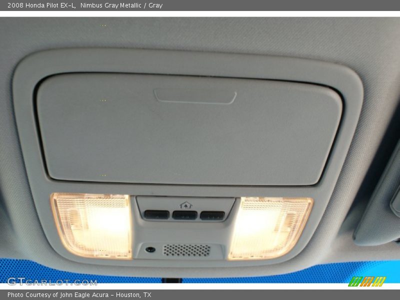 Nimbus Gray Metallic / Gray 2008 Honda Pilot EX-L