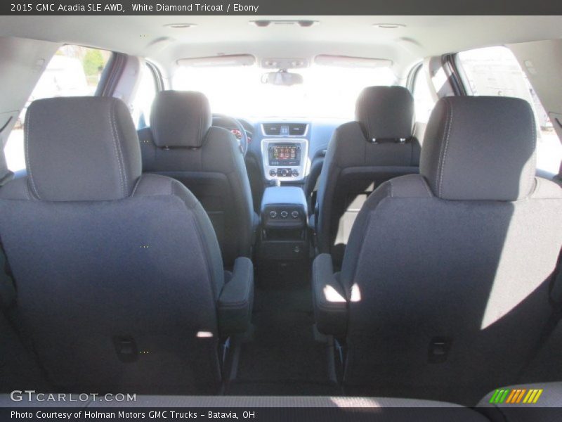 White Diamond Tricoat / Ebony 2015 GMC Acadia SLE AWD