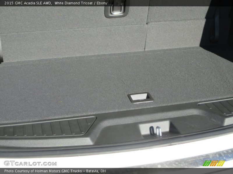 White Diamond Tricoat / Ebony 2015 GMC Acadia SLE AWD