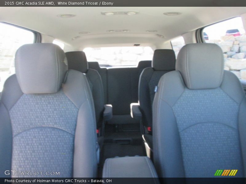 White Diamond Tricoat / Ebony 2015 GMC Acadia SLE AWD