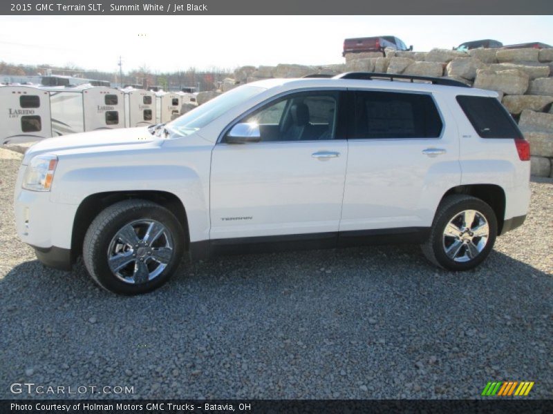 Summit White / Jet Black 2015 GMC Terrain SLT