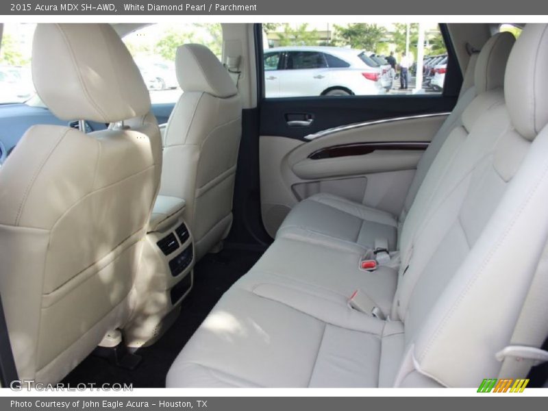 White Diamond Pearl / Parchment 2015 Acura MDX SH-AWD