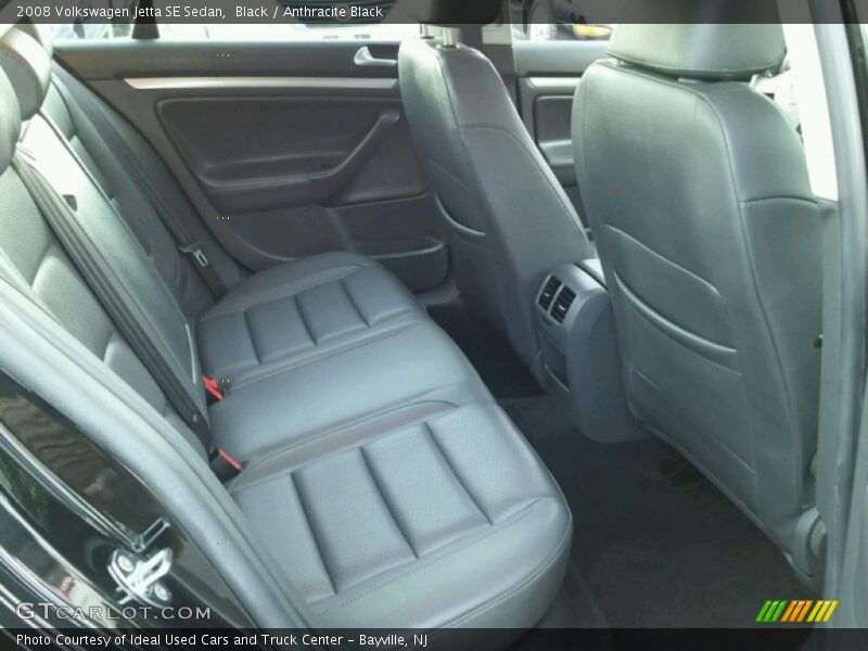 Black / Anthracite Black 2008 Volkswagen Jetta SE Sedan