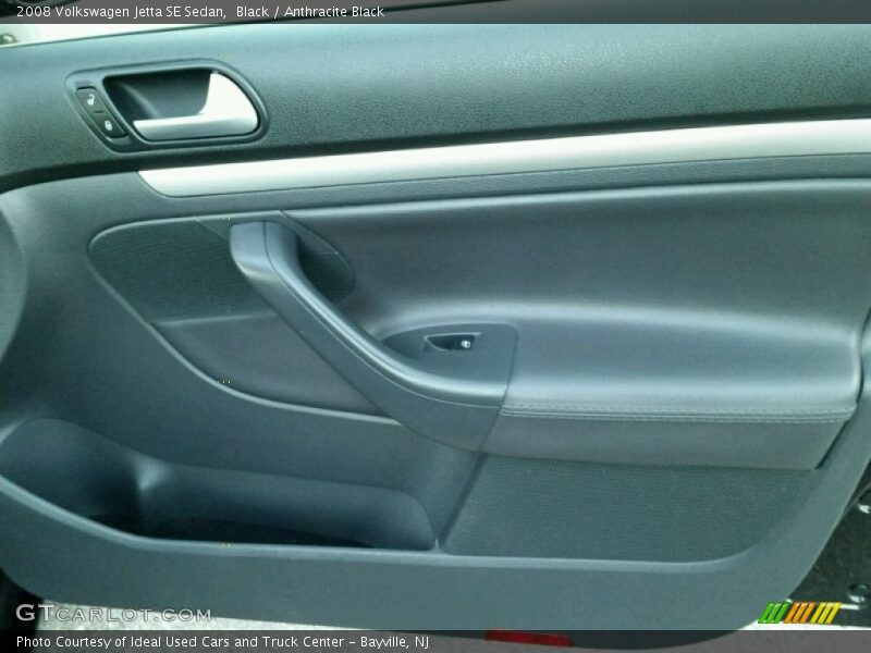 Black / Anthracite Black 2008 Volkswagen Jetta SE Sedan