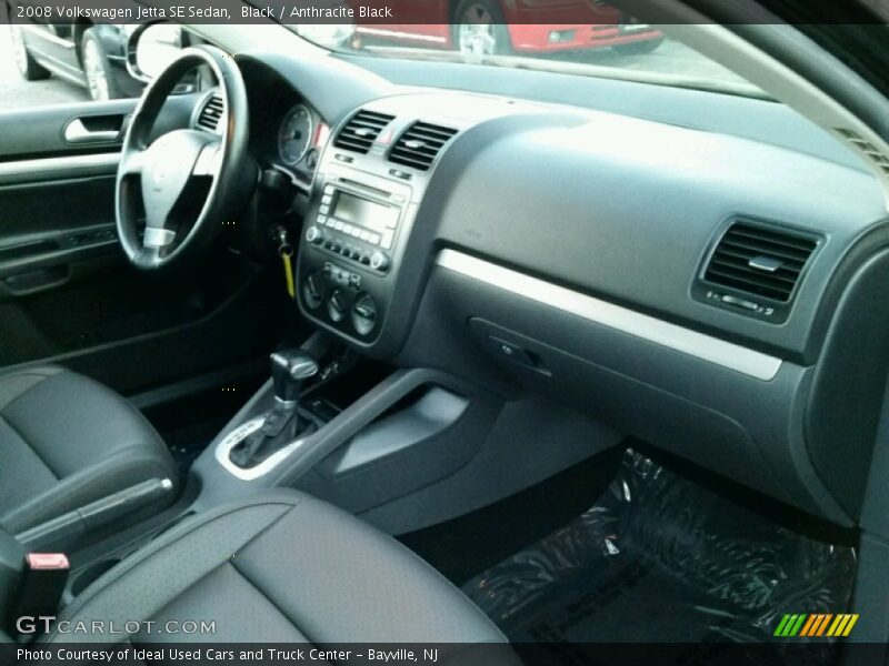 Black / Anthracite Black 2008 Volkswagen Jetta SE Sedan