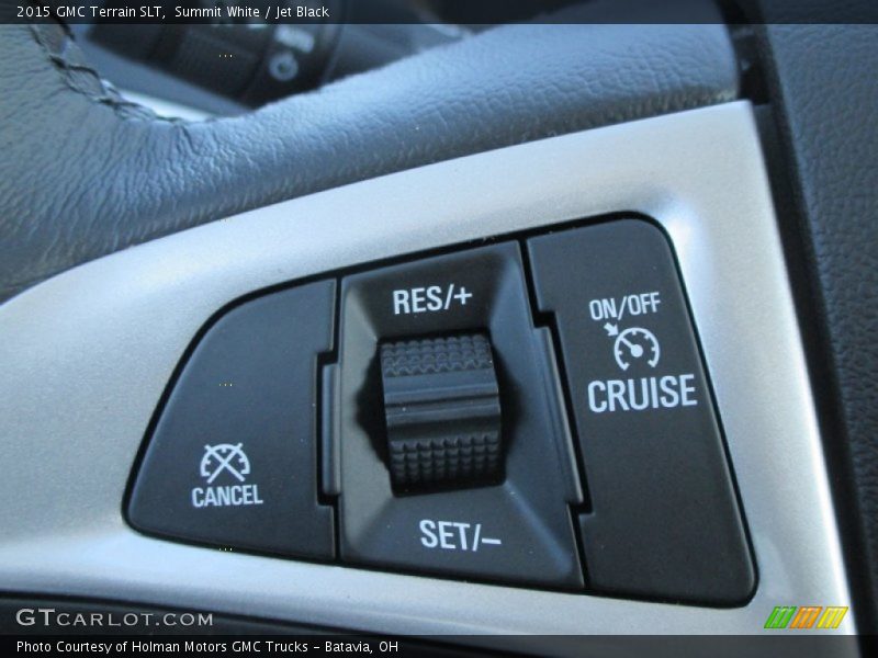 Summit White / Jet Black 2015 GMC Terrain SLT