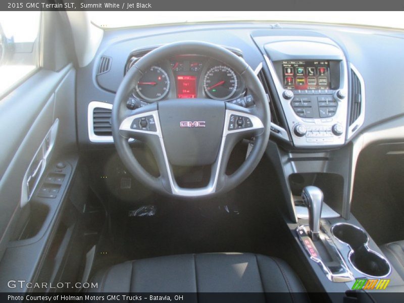 Summit White / Jet Black 2015 GMC Terrain SLT